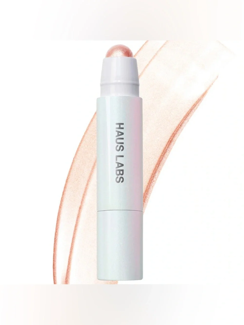 Haus Labs Lady Gaga Bio Radiant Glassy Highlighter Balm Glassy Champagne Quartz